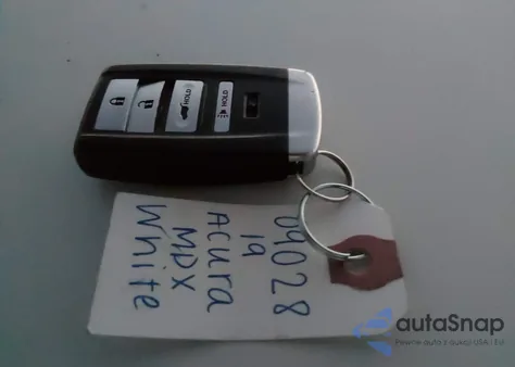 2019 Acura Mdx Standard z USA, uszkodzony, nr VIN 5J8YD4H36KL022519